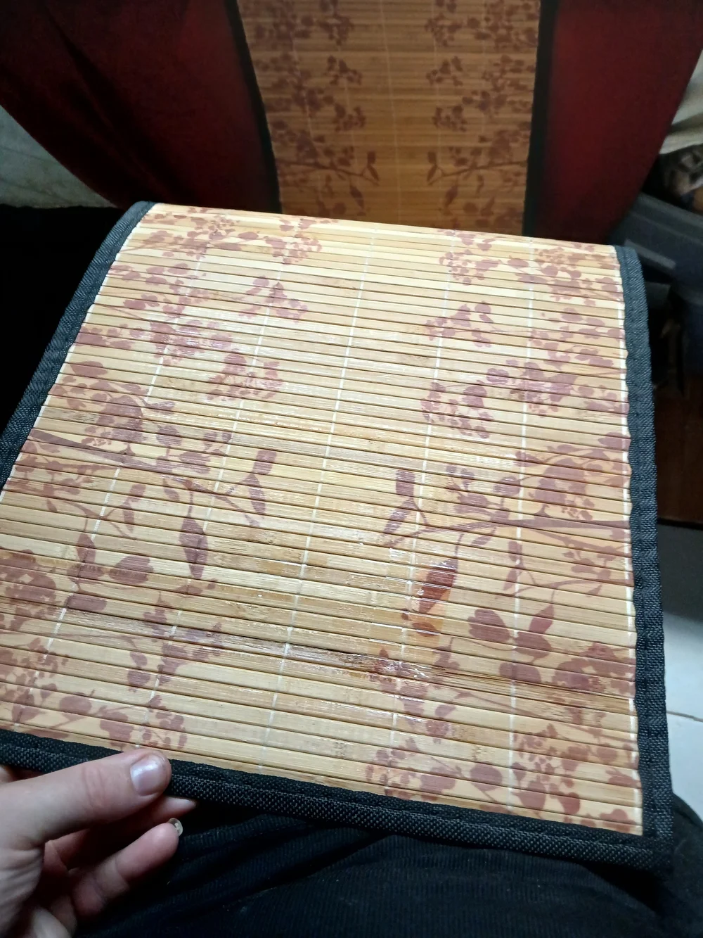 BambooMN bamboo slat table runner 96